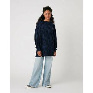 w6q4hab27-oversized-sweatshirt-for-kvinnor-wrangler-bla-ljusbla