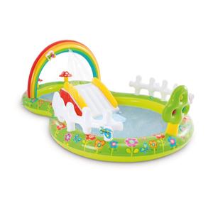 57154np-uppblasbar-plattform-min-tradgard-baby-intex-mangfargad-290x180x104cm