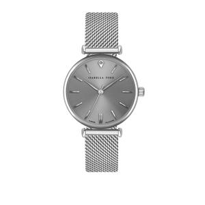 fb9-b014s-mesh-klocka-for-kvinnor-isabella-ford-audrey-silver-32-mm
