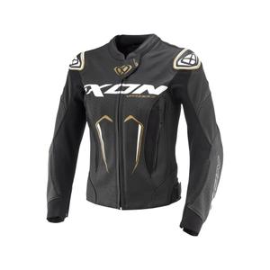 100202029-1066-motorcykeljacka-i-lader-for-kvinnor-ixon-vortex-3-l-black-white-gold