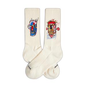 jl0732-beige-strumpor-jimmy-lion-basquiat-heads-1982-beige