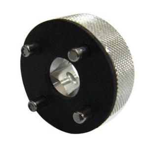 1052088-slot-nut-for-styrstang-jmp-svart-silver-23-31-mm
