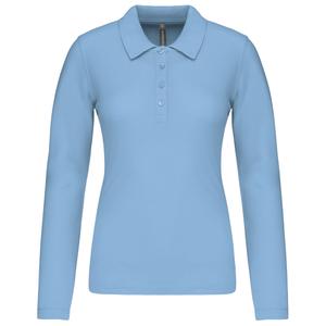 k257-skyblue-langarmad-polotroja-for-damer-kariban-pique-himmelsbla