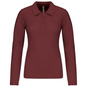 k257-wine-langarmad-polotroja-for-damer-kariban-pique-vinrod