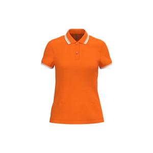 k273-orange-white-polo-med-kontrasterande-detaljer-for-kvinnor-kariban-orange-vit