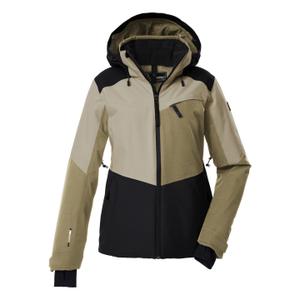 43420-000-00200-skidjacka-for-kvinnor-killtec-ksw-39-svart-ljus-taupe-taupe