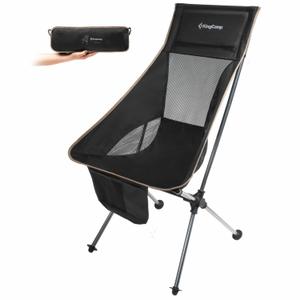 kc1908-fallbar-campingstol-med-hog-ryggstod-kingcamp-svart-silver-66x59x44-96cm