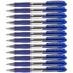 041175-forpackning-med-12-kulspetspennor-kinvara-pilot-super-grip-bla-tu