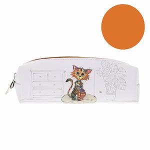 trop36j03-fyrkantigt-pennskrin-sot-katt-kiub-kook-vit-orange-6x19x6-cm