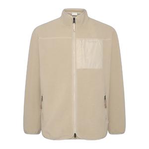 1280036-1228-fleece-med-dragkedja-knowledgecotton-apparel-light-feather-gray