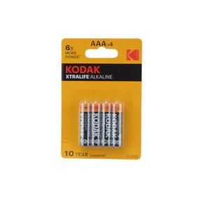 504657-batterier-kodak-lr03-aaa-xtralife-alkaline-x4-svart-1-5-v