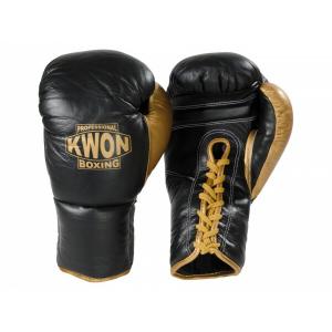 8140036-boxningshandskar-i-lader-med-snorning-kwon-professional-boxing-svart-guld