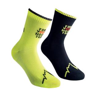 zzrs011-k00e20-strumpor-la-sportiva-for-your-mountain-svart-neon