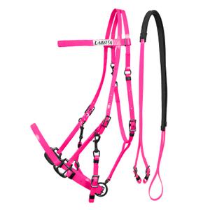lk1082-pink-biothane-ridningsgrimma-och-hasthuvudlag-lakota-rosa-tu