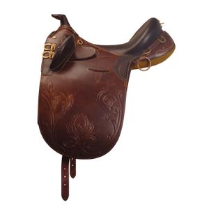 se00251-brown-dressyrsadel-for-hast-med-horn-lakota-aussie-brun