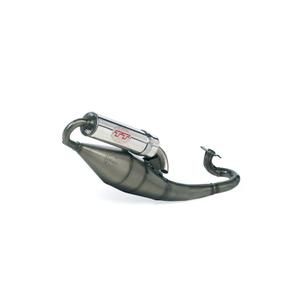 4159-avgasror-for-skoter-leovince-tt-peugeot-50-ludix-blaster-jet-force-dtsi-i-e-speedfight-silver-svart-tu