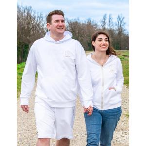 sweatjoh-sweatshirt-med-huva-les-poulettes-fitness-family-vit-och-guld