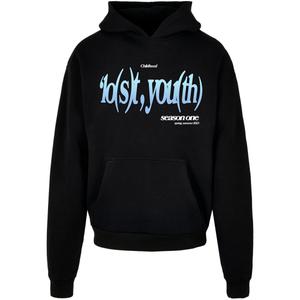 ly041-00007-sweatshirt-med-huva-lost-youth-icon-v-7-svart