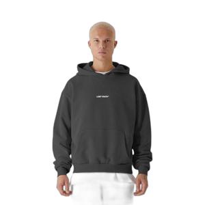 ly202-00094-sweatshirt-med-huva-lost-youth-chaos-morkgra