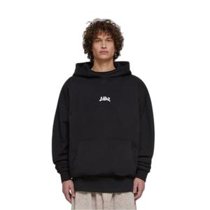 ly417-00007-sweatshirt-med-huva-lost-youth-beautiful-chaos-pink-svart