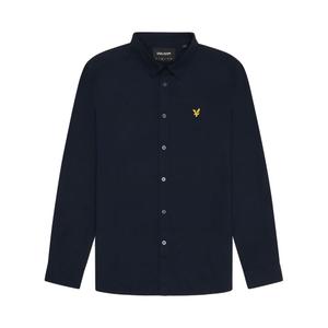 lw2114v-z271-skjorta-i-poplin-med-armar-lyle-scott-mork-marinbla