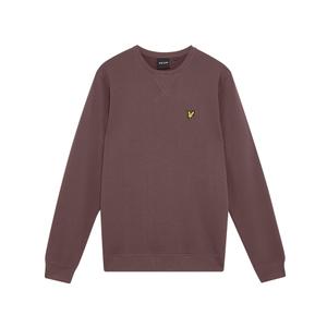 ml424vog-x863-sweatshirt-med-rund-halsringning-lyle-scott-espresso