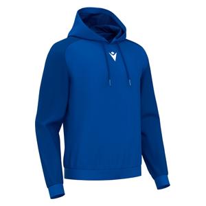 800003160300-sweatshirt-med-huva-macron-horn-kungablatt-bla-kungablatt