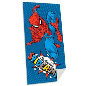8435507873802-strandhandduk-i-bomull-marvel-spiderman-bla-rod-140x70-cm