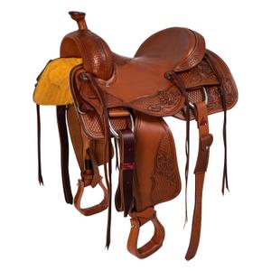 mbh08007-chestnut-western-sadel-for-hast-med-blommig-utrustning-mcbryan-brun