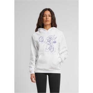 mc1257-00220-sweatshirt-med-huva-for-kvinnor-merchcode-lola-bunny-fluffy-vit