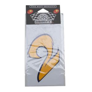 1277-motorcykel-klistermarken-meryt-numero-2-gul-9-cm