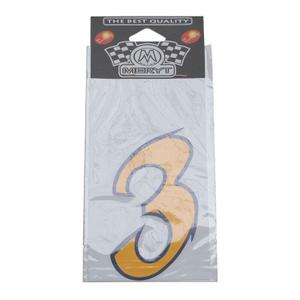 1282-medium-motorcykel-klistermarken-meryt-numero-3-gul-11-cm