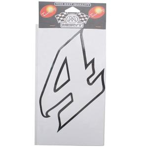 1286-stora-motorcykeldekaler-meryt-numero-4-vit-15-cm