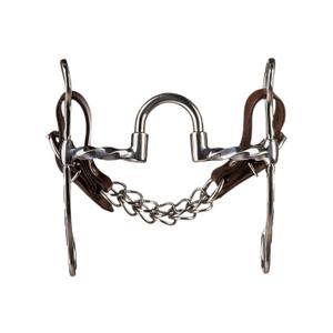 mo00858-mors-western-snaffle-for-hast-med-tvinnade-barer-och-hogt-ingraverat-port-metalab-bf-silver-13-cm