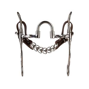 mo00875-mors-western-snaffle-for-hast-med-snurrade-stanger-och-medelstora-ingraverade-knappar-metalab-bf-silver-13-cm