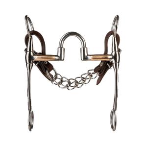 mo00876-mors-western-snaffle-for-hast-med-kopparkladda-sidostycken-och-medelgraverade-leder-metalab-bf-silver-13-cm