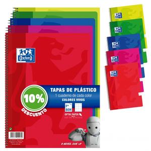 024151-forpackning-med-5-anteckningsblock-plastoverdrag-rutmonster-milan-oxford-mangfargad-31x21-50x2-cm