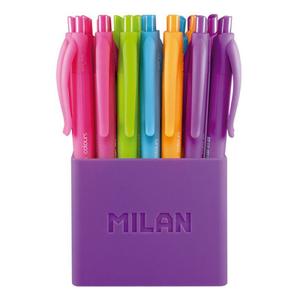 041064-ask-med-24-kulspetspennor-milan-touch-colours-mangfargad-tu