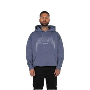 mjg11609-02428-sweatshirt-med-huva-mj-gonzales-metamorphose-v-3-petrol-bla