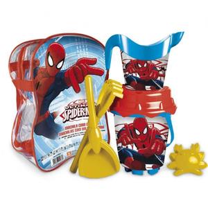 919030-barnryggsack-med-strandtillbehor-mondo-spiderman-azul-y-rojo-tu