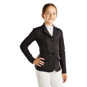 comb4577-4-tavlingsjacka-for-flickor-montar-bow-belt-and-tone-in-tone-crystals-svart