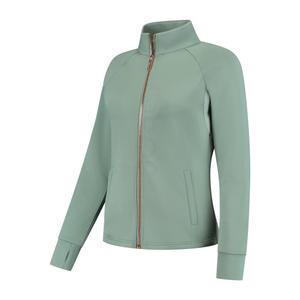 1578-001-damsoftshelljacka-for-traning-mrs-ros-lavender-fields-gron