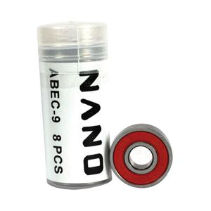 nbz9-sats-med-8-lager-nano-abec9-silver-rod-tu