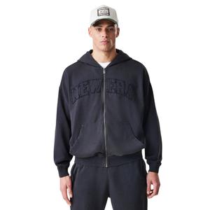 60758713-sweatshirt-med-huva-och-dragkedja-new-era-washed-svart
