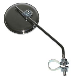 33918-vanster-eller-hoger-rund-cykelspegel-i-stal-med-justerbart-halsbandsfaste-newton-svart-krom-75-mm