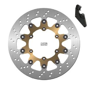 723k14-bromskiva-kit-for-motorcykel-med-flytande-och-faste-ng-brake-disc-723k14-silver-guld-320-mm