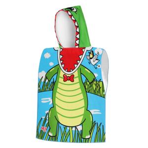 15-06-139-barnponcho-med-huva-nils-aqua-nar20-crocodile-unicorn-gron-60x85-cm