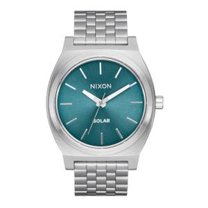 a1369-5161-00-titta-pa-nixon-time-teller-solar-silver-dammig-bla-sunray-40-5-mm