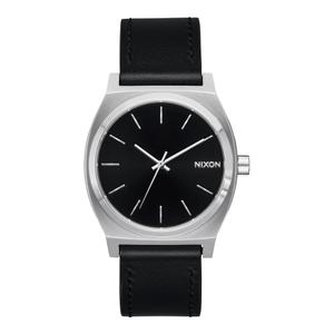 a1373-625-00-titta-pa-nixon-time-teller-leather-silver-svart-38-5-mm