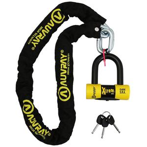 chxlock120l-kedjelas-las-120-lasso-auvray-svart-gul-52-x-65-mm